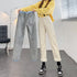 Women's Fleece Lined Harem Pants - Ankle Length