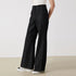 Women's High-Waisted Wide-Leg Denim Pants