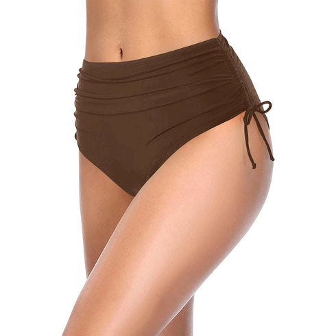 High Waist Full Coverage Bikini Bottoms