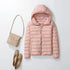 Women’s Lightweight Hooded Puffer Jacket in 15 Colours