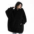 Oversized Hooded Fleece Hoodie Blanket for Women