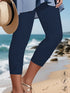 Women's Super Soft High Stretch Capri Leggings