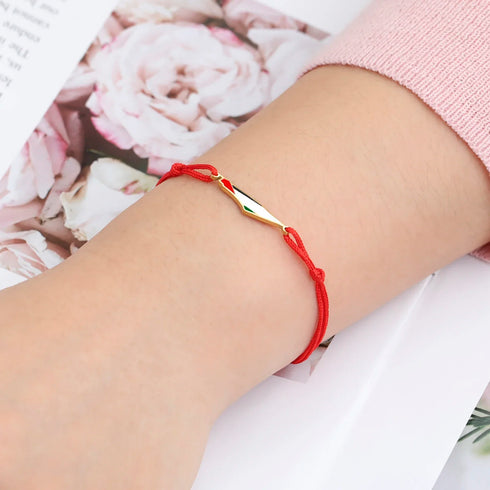 Enamel Palestine Map Charm Bracelets for Women Men Jewelry