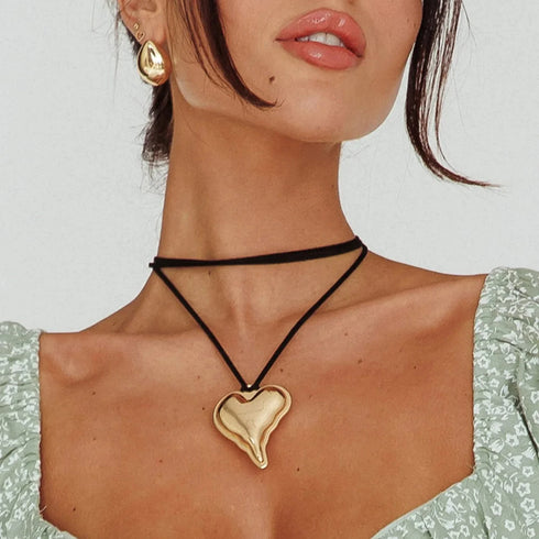Youthway Minimalism Glossy Shine Stainless Steel Necklace