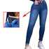 Plus Size High Waist Skinny Denim Pants