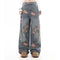 Women's Floral Print Baggy Jeans