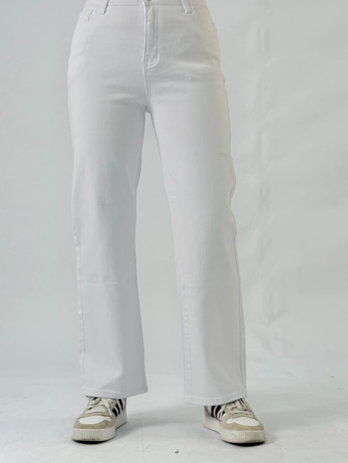 Y2K White Classic Women's Jeans
