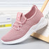 Women's Breathable Platform Lace-Up Sneakers