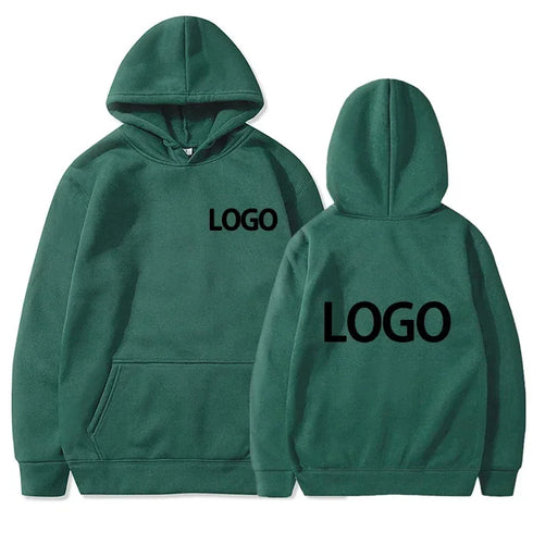 Unisex Hooded Pullover - Casual Loose Fit