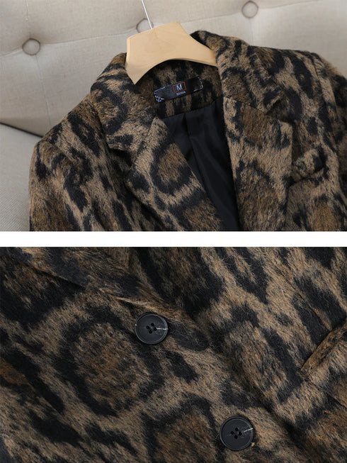 Casual Ladies Blazer in Coffee Green