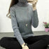 Women's Turtleneck Knitted Sweater