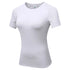 Women's Short Sleeve Compression Athletic T-Shirt