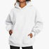 Hip Hop Solid Colour Hooded Pullover for Women