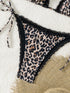 Floral Print Triangle Bikini Set with Brazilian Bottoms