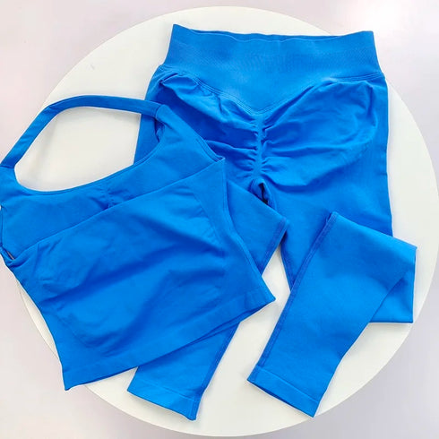 High-Waisted Butt-Lifting Fitness Set