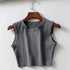Vintage Style Cropped Tank Top for Women