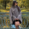 MUJER 2025 Asymmetrical Cropped Women's Coat