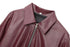 Chic Wine Red Short Jacket for Women