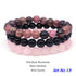Couples Distance Bracelet Set - Natural Stone Healing