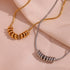 Personalised Circular Ring Pendant Necklace