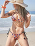 Leopard Print Bikini Set - Women's Swimwear