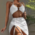 Women's Four-Piece Mesh Bikini Cover-Up Set