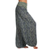 Plus Size Printed Wide Leg Harem Pants