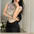 Summer Smudge Tie Dye Half Turtleneck Slim Fit Tee