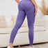 High Waist Push Up Seamless Leggings for Women