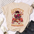 Funny Comic-Inspired Women's Summer T-Shirt