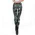 Gothic Steampunk Print Leggings for Women