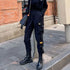 Women's Black Cargo Pants with Pockets