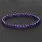 4mm Natural Stone Lapis Lazuli Bead Stretch Bracelet for All