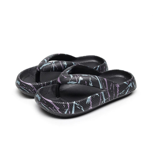 Leopard Print Summer Comfort Flip-Flops