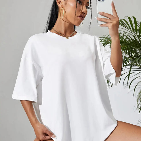 Premium 100% Cotton Short Sleeve T-Shirts for Women