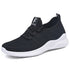 Women's Breathable Platform Lace-Up Sneakers