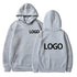Unisex Hooded Pullover - Casual Loose Fit