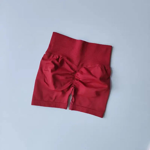 High Waist Yoga Shorts for Women - Breathable Activewear