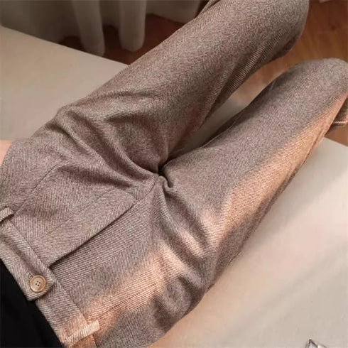 High Waisted Plus Size Pencil Pants for Women
