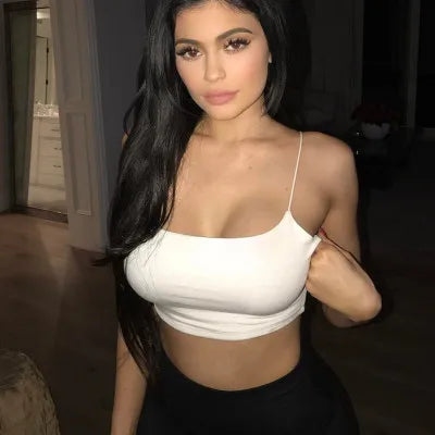 Sexy Tank Top Black Halter Crop Top Women Summer Sleeveless Backless Camisole Casual Fashion Tube Top for Parties and Clubs