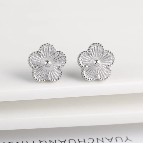 Stainless Steel Adjustable Clover Bracelet for Women