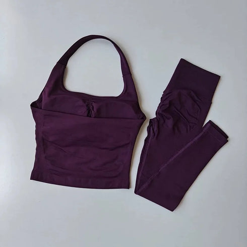 High-Waisted Butt-Lifting Fitness Set