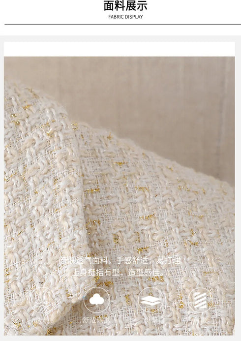 Luxury Ladies Tweed Blazer for Autumn/Winter