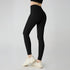 Naked Feeling Yoga Leggings High Waisted Hip Lifting Fitness Ankle Length Breathable Sports Pants for Running and Cycling