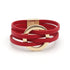 Leather Bracelets For Women Fashion Multilayer Wrap Jewelry
