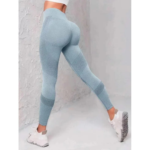Breathable High-Waisted Yoga Leggings For Women Tummy Control Activewear