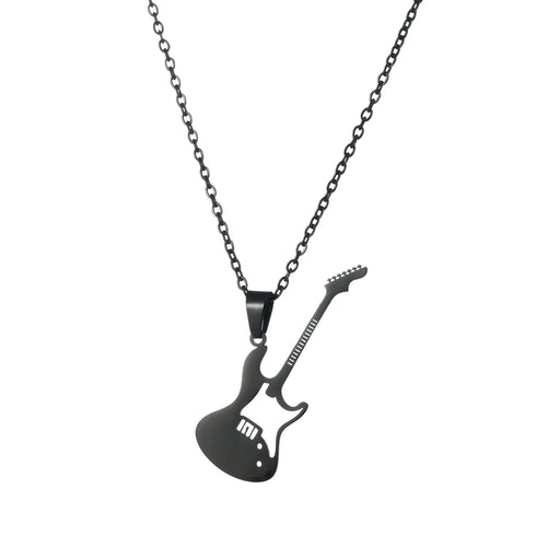 Guitar Pendant Necklace for Women