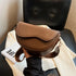 PU Leather Women's Crossbody Bag with Red Strap