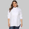 Plus Size Long Sleeve Blouse for Spring and Autumn