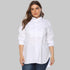 Plus Size Long Sleeve Blouse for Spring and Autumn